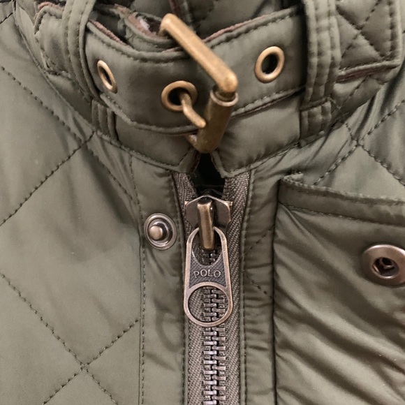POLO Ralph Lauren Olive green puffer jacket - Picture 4 of 7